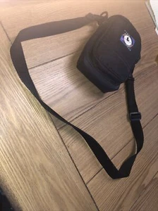 Vintage Quality Camera Accessories Retro Black Soft Camera Bag  Long Strap - Picture 1 of 6