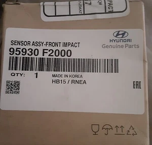 New Front Impact Sensor PN# 95930-F2000 2017 '22 Kia Niro Hyundai Elantra Ioniq - Picture 1 of 3