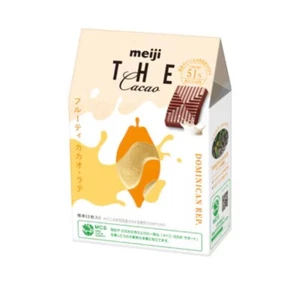 The Cacao Fruity Cacao Latte 42g Chocolate Dominican Republic Cacao Meiji 42g - Picture 1 of 1