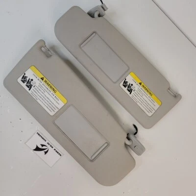 2005 - 2010 年大众捷达遮阳板带镜面一对乙烯基灰色原始设备制造商 — 第 1/3 张图片