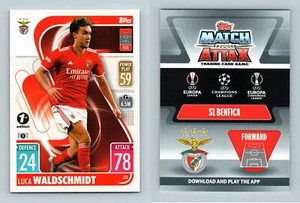 Luca Waldschmidt #332 Match Attax 2021-22 Topps 1st Edition TCG Card