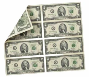 2013 $2 8 NOTE UNCUT CURRENCY SHEET DALLAS FRB SEALED ~SOLD OUT AT MINT - Picture 1 of 5