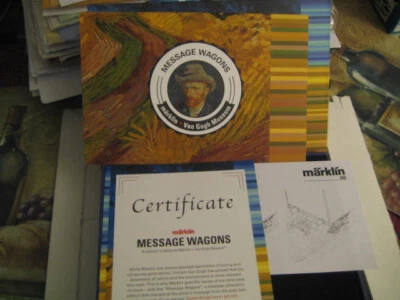 Marklin H0 48085 Message Wagon - Vincent Van Gogh -Sold out at Factory NIB - Image 1 of 4