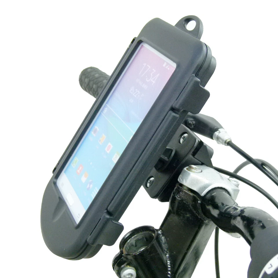 Waterproof PRO Bike Bicycle Handlebar Mount for Samsung Galaxy Note 4 - Image 1 of 4