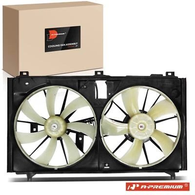 Двойной вентилятор охлаждения радиатора с плащаницей в сборе для Lexus GS450h 2007 08-11 V6 3,5 л - Изображение 1 из 4