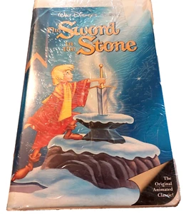 The Sword in the Stone Walt Disney's VHS Black Diamond Edition RARE NEW SEALED * - Picture 1 of 5