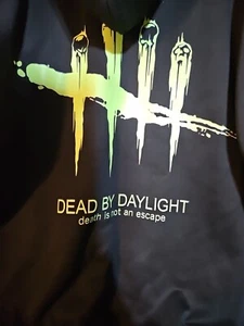 Dead by Daylight black XXL Hoodie back print NWNT A Must Have - Picture 1 of 16