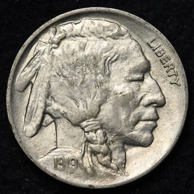 1919 Buffalo Nickel CHOICE BU *UNCIRCULATED* MS E185 RMM - Image 1 of 2