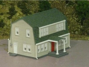 1/64 Scale Grandpa's Gambrel Roof House. 3D printed kit (Gray) Unassembled - Picture 1 of 6