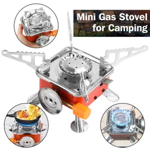 Outdoor Picnic Gas Jet Portable Stove Cooking Hiking Camping Burner Cooker Gear+ - Picture 1 of 10