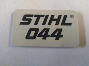 Stihl Kettensäge 044 NAMENSCHILD MODELLSCHILD OEM - Bild 1 von 2