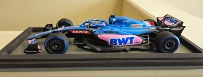 Spark 1/18 Fernando Alonso #14 Alpine BWT A522 Monaco 2022 GP (18S740) - Image 1 of 4