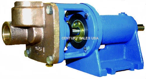 BOMBA DE ALIMENTACIÓN DE CALDERA DE TURBINA DE CONDENSADO BURKS ET6M 5/8" BASE DE EJE MONTADA Foto 1 de 1