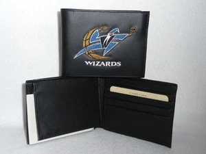 WASHINGTON WIZARDS   Embroidered Leather BiFold WALLET   New - Picture 1 of 4
