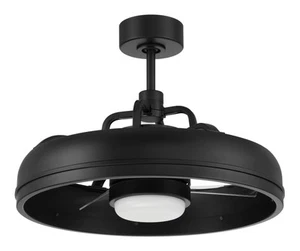 Flat Black 20"Ceiling Fan from the Taylor Indoor Outdoor Collection - Picture 1 of 1