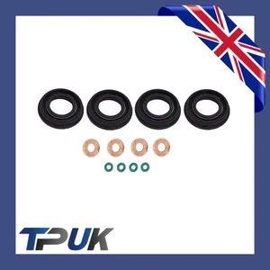 Injector Seal Washer O-Ring Set FITS Ford Transit Mk7 2.2 2.4 TDCi 2006–2011 - Picture 1 of 12