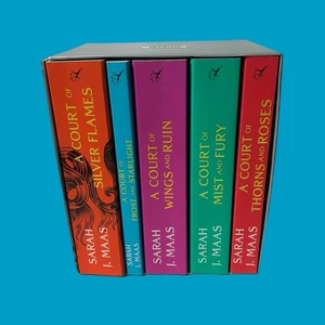 A Court of Thorns and Roses 5-Book Box Set by Sarah J. Maas -Paperback - Picture 1 of 5