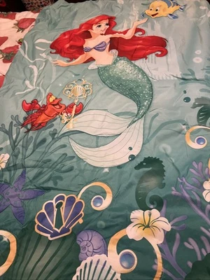 Manta edredón Ariel cama/cuna vintage Disney La Sirenita niño  Foto 1 de 4