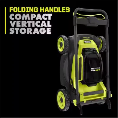 RYOBI 40V HP 20 pulgadas Kit cortacésped inalámbrico con batería y cargador de 6Ah Foto 1 de 4