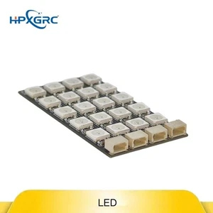 HPXGRC WS2812B Striscia LED programmabile RGB a 5 perline per droni FPV - Foto 1 di 1