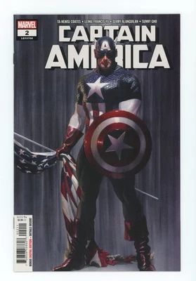 Captain America #2 NM+ 2018 Alex Ross Cover A #706 Marvel Comics - Image 1 of 2