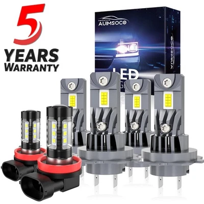 Faro LED alto/bajo y luz antiniebla 6000K para Audi A3 Sportback e-tron 2016 Foto 1 de 4