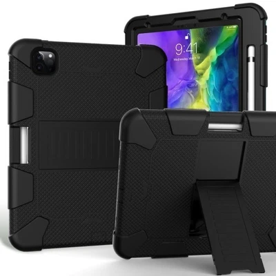 Rugged Shockproof Stand Case for iPad Pro 11 2018 Heavy Duty Protective Cover BK - Image 1 of 4