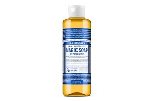 Dr Bronners Peppermint Pure Castile Liquid Soap Organic All Purpose 8 Fl Oz - Picture 1 of 7