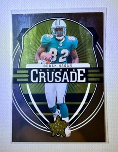 2006 Leaf Derek Hagan #RC-15 /100 - Crusade Green (RC)  - Picture 1 of 2