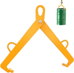 Abrazadera de tambor vertical - Elevador de tambor para tambores de acero y plástico de 55 galones - 1100 L - Imagen 1 de 5