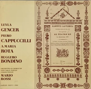 Donizetti - Roberto Devereux / Mario Rossi, Gencer, Rota - 3 LP Box Set - Bild 1 von 4