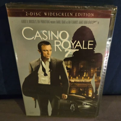 BRAND NEW SEALED CASINO ROYALE 2-DISC FULL SCREEN EDITION DANIEL CRAIG   Foto 1 de 2