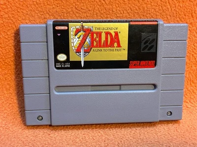 Legend Zelda Link to the Past Super Nintendo SNES Original Authentic Game! - Image 1 of 4