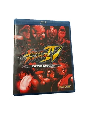 Street Fighter IV  The Ties That Bind Blu-Ray + CD Soundtrack OST 2009 Capcom - Imagem 1 de 2