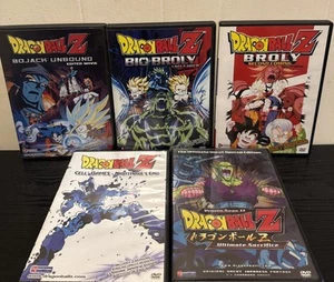 Bundle Of Dragon Ball Z DVDs Region 1,2,4 Broke Bojack Cell Games Ultimate - Picture 1 of 1