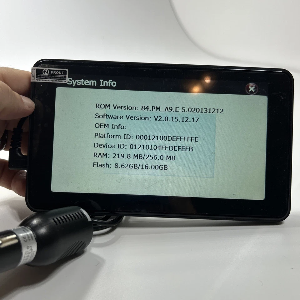 +MediaTek 7" Car Satellite Navigation 256MB+16GB - Image 1 of 4