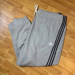 Pantaloni donna Adidas Essentials 3 strisce stampa animalier grigi nuovi con etichette taglia 3X - Foto 1 di 4