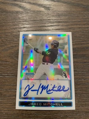 2009 Bowman Draft Picks #BDPP88 Jared Mitchell Chrome Refractors #/500 - Image 1 of 2