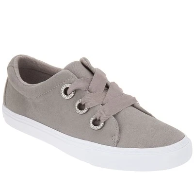 Isaac Mizrahi Live! SOHO Grosgrain Lace-Up   6-1/2 Medium - Image 1 of 4