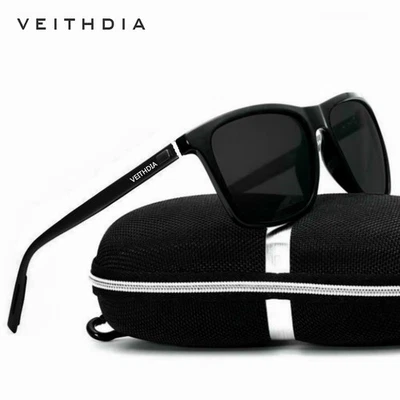 VEITHDIA 偏光致变色太阳镜男式铝合金运动驾驶眼镜 — 第 1/4 张图片