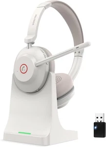 Wireless Headset, QCC 5.2 Bluetooth Headset mit Mikrofon Noise Cancelling/U... - Bild 1 von 8