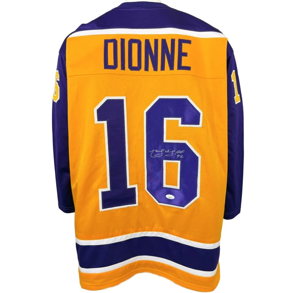 Marcel Dionne autographed signed inscribed jersey NHL Los Angeles Kings JSA COA - Image 1 of 3