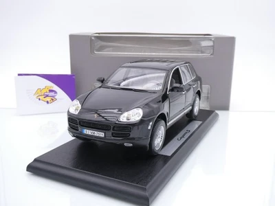 Maisto WAPC2100213 # Porsche Cayenne S Baujahr 2002 " schwarzmetallic " 1:18 RAR - Bild 1 von 4