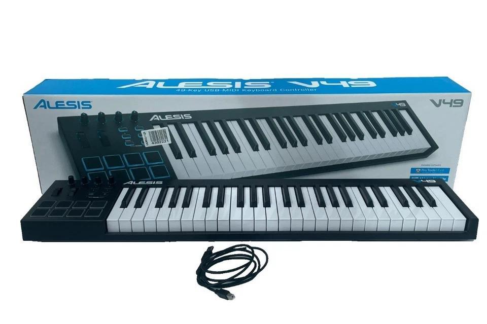 Alesis V49 MIDI-Keyboard 8 Pads OVP NEUWERTIG - Bild 1 von 1