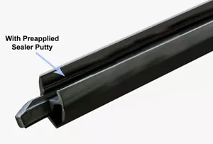 Front Upper Windshield Molding Trim, 92-95 Honda Civic 2 & 4 Door / Hatchback - Picture 1 of 6