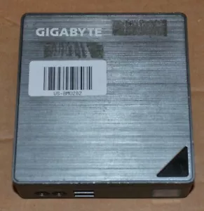 GigaByte Brix GB-BSi3-6100 mini computer i3 6100 8gb ram no hdd no power supply - Picture 1 of 8