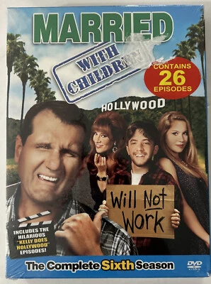 Married...With Children The Complete Sixth Season (DVD, 2006, 3-Disc Set) New!! - Image 1 of 2