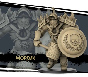 Mazmorras y dragones humanos en miniatura D&D Gladiador Mordax - Imagen 1 de 1