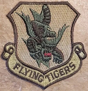 USAF 23rd TACTICAL FIGHTER WING MILITARY PATCH Subdued VTG Flight MOODY AFB, GA - Picture 1 of 2