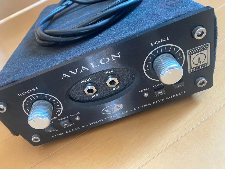 Avalon Design Avalon U5 BLACK  Instrument DI-Preamp Limited from Japan - Image 1 of 4